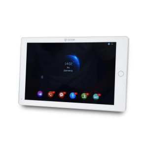 Комплект відеодомофону BCOM 10" BCOM BD-1070FHD/DVR-T White і відеопанелі Tantos Triniti FHD