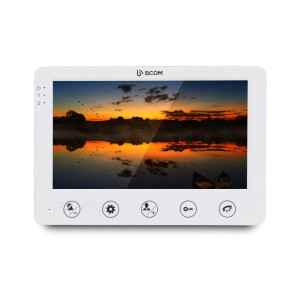 Комплект видеодомофона BCOM BD-710C Kit: видеодомофон 7" white и видеопанель copper