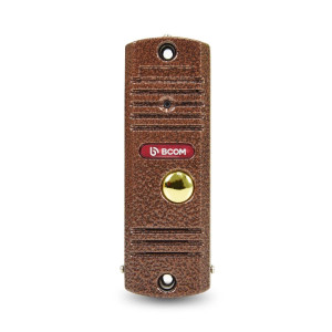 Комплект видеодомофона BCOM BD-710C Kit: видеодомофон 7" white и видеопанель copper