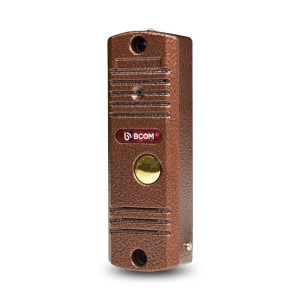 Комплект видеодомофона BCOM BD-710C Kit: видеодомофон 7" white и видеопанель copper