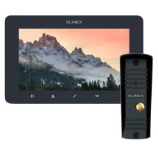 Комплект Slinex SM-07MHD графіт + панель ML-16HD чорний