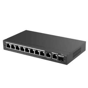 10-портовый гигабитный PoE с облачным управлением RG-ES210GS-P
