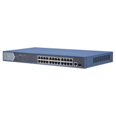 24-портовый гигабитный неуправляемый PoE коммутатор DS-3E0526P-E