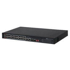 24-портовый неуправляемый PoE DH-PFS3226-24ET-240