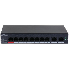 8-портовый гигабитный управляемый с PoE DH-CS4010-8GT-110 8-портовый гигабитный управляемый с PoE DH-CS4010-8GT-110