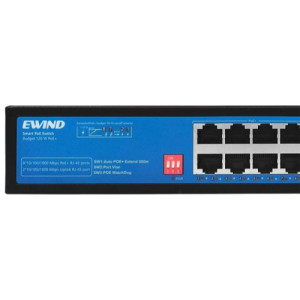10-портовий 100M PoE Ewind EW-S1910G-AP