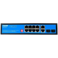 12-портовый гигабитный POE с Uplink SFP Ewind EW-S1912CG-AP 12-портовый гигабитный POE с Uplink SFP Ewind EW-S1912CG-AP
