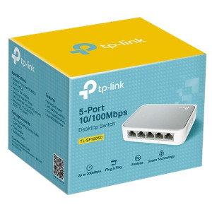Комутатор 5-портовий 10/100 Мбіт/с TP-Link TL-SF1005D