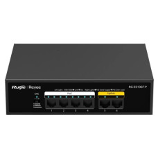 6-портовий 10/100Мб некерований PoE Ruijie Reyee RG-ES106F-P 6-портовий 10/100Мб некерований PoE Ruijie Reyee RG-ES106F-P