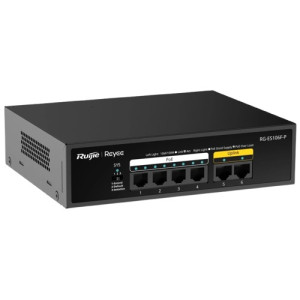 6-портовий 10/100Мб некерований PoE Ruijie Reyee RG-ES106F-P