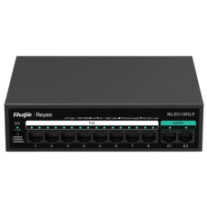 10-портовый 10/100Мб неуправляемый PoE Ruijie Reyee RG-ES110FG-P 10-портовый 10/100Мб неуправляемый PoE Ruijie Reyee RG-ES110FG-P