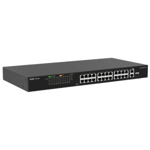 26-портовый 10/100Мб неуправляемый PoE Ruijie Reyee RG-ES126FGS-LP