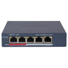 4-портовый управляемый POE DS-3E1105P-EI/V2 4-портовый управляемый POE DS-3E1105P-EI/V2
