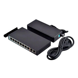 PoE-коммутатор FoxGate S6008-E2-AI POE Watchdog 8-портовый неуправляемый