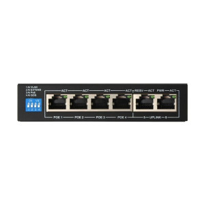 PoE-коммутатор FoxGate S6004G-G2-AI POE Watchdog 6-портовый неуправляемый