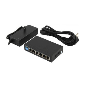 PoE-коммутатор FoxGate S6004G-G2-AI POE Watchdog 6-портовый неуправляемый
