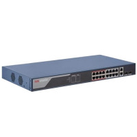 Коммутатор 16 портов управляемый Hikvision DS-3E1318P-EI(B) Коммутатор 16 портов управляемый Hikvision DS-3E1318P-EI(B)