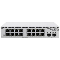 Комутатор 16 портів керований MikroTik CSS318-16G-2S+IN