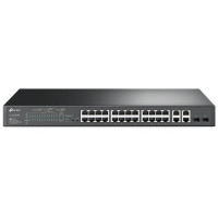 Коммутатор 24 порта управляемый TP-Link TL-SL2428P PoE+ Коммутатор 24 порта управляемый TP-Link TL-SL2428P PoE+