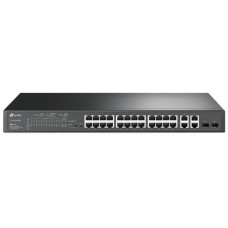 Коммутатор 24 порта управляемый TP-Link TL-SL2428P PoE+