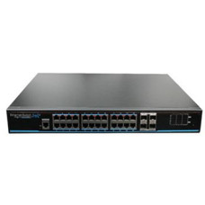 24-портовый управляемый PoE коммутатор Utepo UTP3-GSW2404S-MTP25