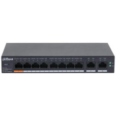 Комутатор 8 портів керований Dahua DH-CS4010-8ET-60 PoE