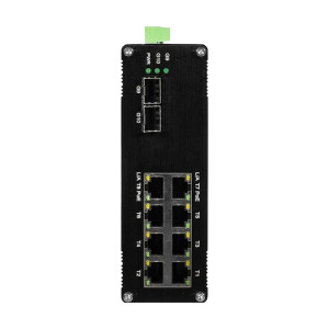 PoE-комутатор E-LINK LNK-IMC208-2.5GPM-SFP+ 2.5G з 8 портами PoE, 240W 10-портовий керований L2+
