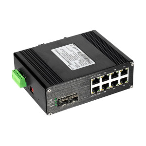 PoE-комутатор E-LINK LNK-IMC208-2.5GPM-SFP+ 2.5G з 8 портами PoE, 240W 10-портовий керований L2+