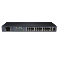 PoE-коммутатор Provision-ISR PoES-24370CL+2G+2SFP с 24 портами PoE неуправляемый