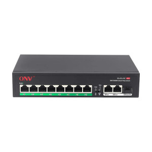 PoE-коммутатор ONV ONV-H1108PFD с 8 портами PoE неуправляемый 11-портовый