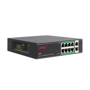 PoE-коммутатор ONV ONV-H1108PSD с 8 портами PoE неуправляемый 10-портовый