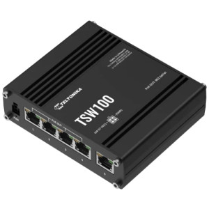 Коммутатор Teltonika TSW100 POE+ 5 портов неуправляемый