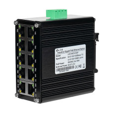 PoE-комутатор E-LINK LNK-IMC010GP 10-портовий з 8 портами PoE PoE-комутатор E-LINK LNK-IMC010GP 10-портовий з 8 портами PoE