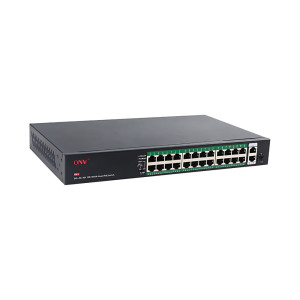 PoE-комутатор ONV ONV-H1024PFD некерований 27-портовий з 24 портами PoE