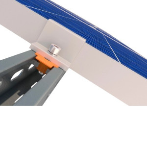 Кріплення наземної оцинкованої стійки у зборі Kripter Domino V3-4 L6200
