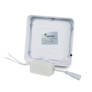 Светильник светодиодный LIGHTWELL LW-SQ-SRF-6 6 W квадратный накладной