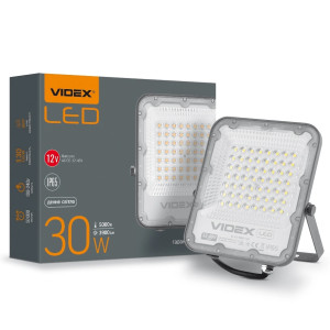 LED прожектор VIDEX PREMIUM 30W 5000K 12-48V