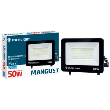 Прожектор світлодіодний 50Вт 6500K ENERLIGHT MANGUST Прожектор світлодіодний 50Вт 6500K ENERLIGHT MANGUST