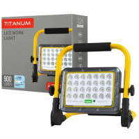 LED прожектор акумуляторний IP65 20W 900Lm 5000K TITANUM TL-FA-105 LED прожектор акумуляторний IP65 20W 900Lm 5000K TITANUM TL-FA-105
