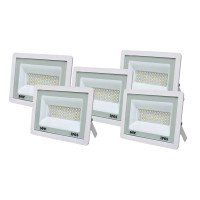 Комплект із 5 світлодіодних прожекторів Lightwell 50W (LW-FL-W-50) Комплект із 5 світлодіодних прожекторів Lightwell 50W (LW-FL-W-50)
