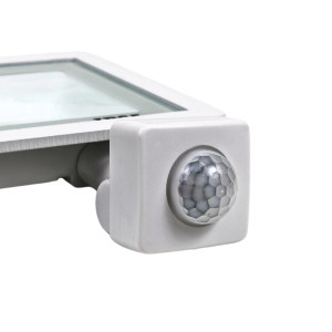 Комплект 5+5 светодиодных прожекторов Lightwell 50W с датчиком движения: 5 x LW-FL-W-50-S и 5 x LW-FL-B-50-S