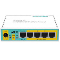 5-портовий маршрутизатор MikroTik hEX PoE lite (RB750UPr2) 5-портовий маршрутизатор MikroTik hEX PoE lite (RB750UPr2)