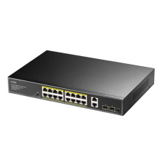 PoE-коммутатор Cudy GS1018PS2 20-портовый неуправляемый гигабитный с 16 портами PoE+, 200W