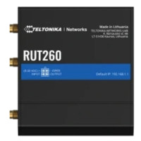 Промисловий стільниковий маршрутизатор Teltonika RUT260 з 4G LTE, Wi-Fi Промисловий стільниковий маршрутизатор Teltonika RUT260 з 4G LTE, Wi-Fi
