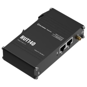 Промышленный сотовый маршрутизатор Teltonika RUT140 на DIN-рейке