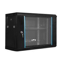 Комутаційна шафа E-NET 6U/600x600x350 Black Комутаційна шафа E-NET 6U/600x600x350 Black
