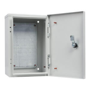 Корпус металевий з монтажною панеллю АСКО-УКРЕМ 30*20*15, IP31, серії UBox