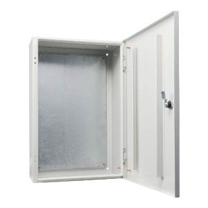 Корпус металевий з монтажною панеллю АСКО-УКРЕМ 60*40*20, IP31, серії UBox