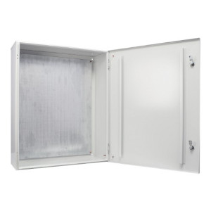 Корпус металлический с монтажной панелью АСКО-УКРЕМ 80*65*25, IP31, серии UBox