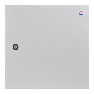 Корпус металевий з монтажною панеллю АСКО-УКРЕМ 40*40*20, IP54, серії UBox